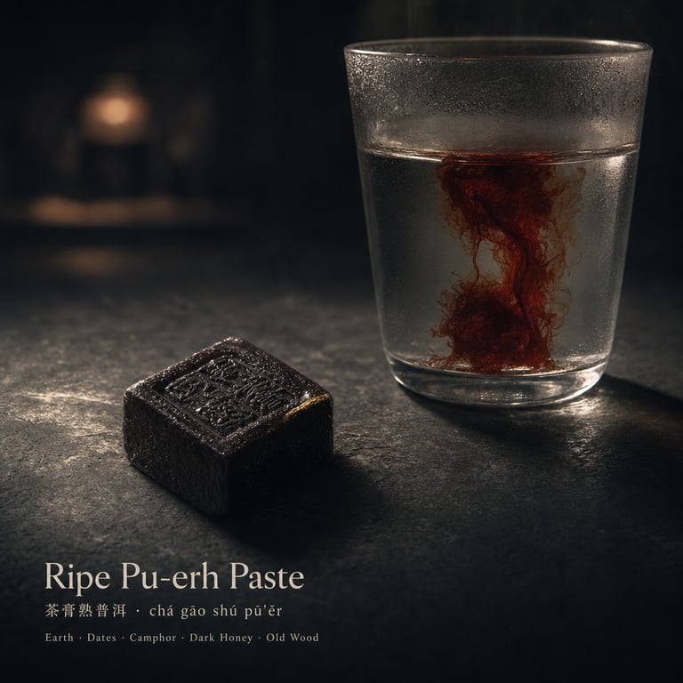 茶膏 熟プーアル