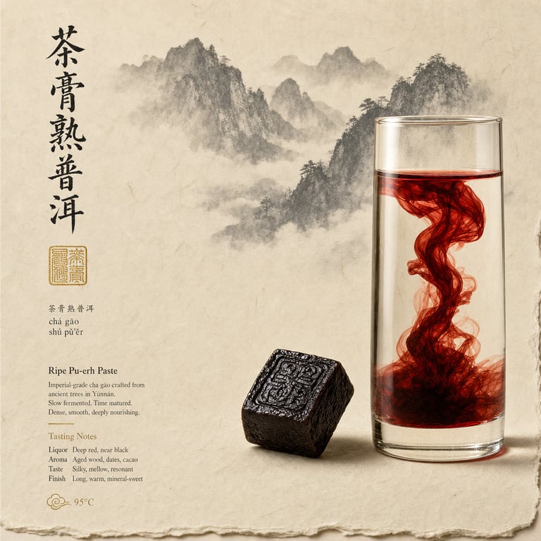 Pasta de Pu-erh madur