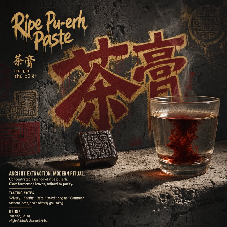 Cao trà Phổ nhĩ chín