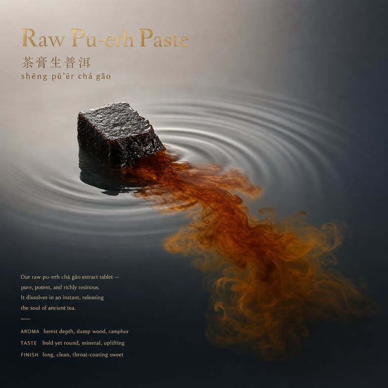 Toores pu-erh pasta
