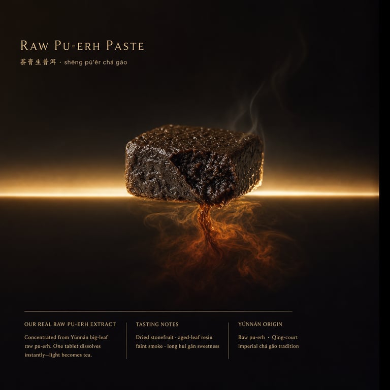 Raaka pu'er-tahna
