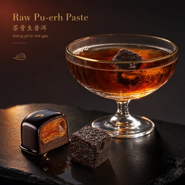 茶膏 生プーアル