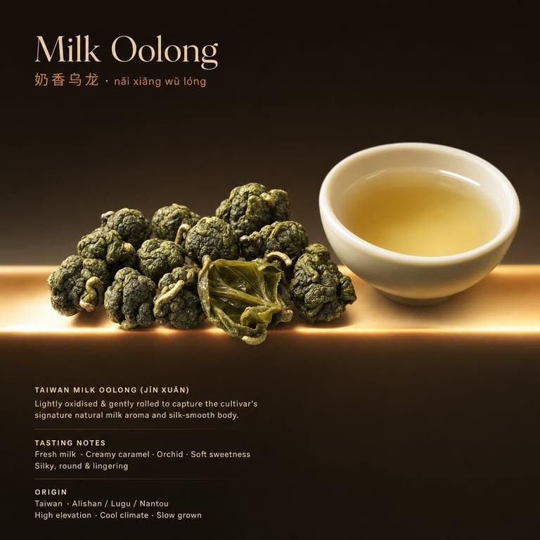 Maitoarominen Wulong