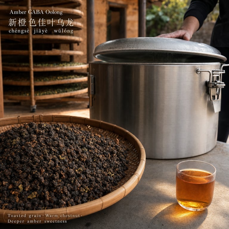 Jantárový GABA Oolong