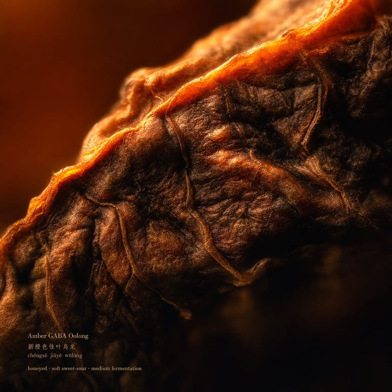 Rauðgult GABA Oolong