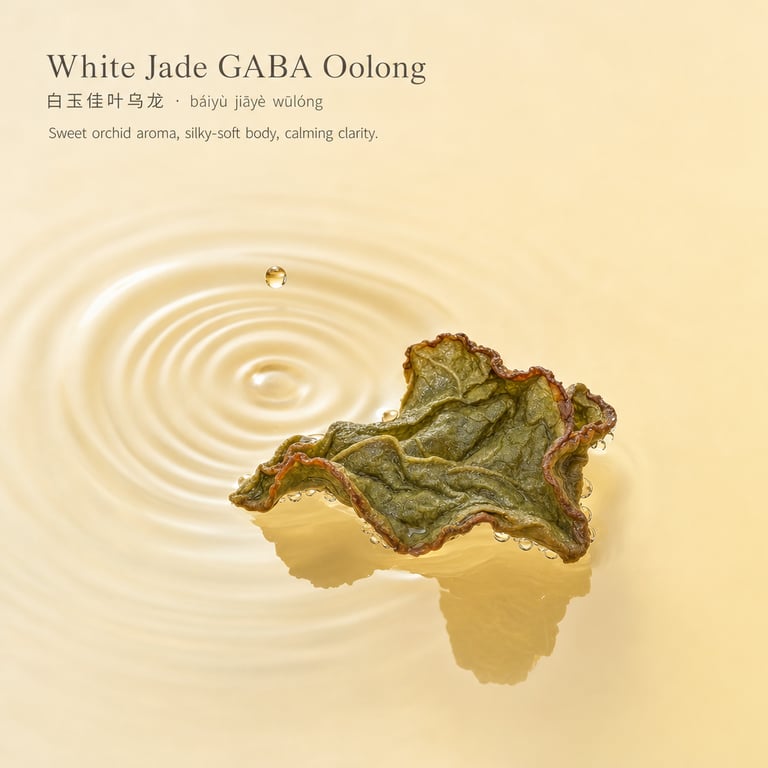 ಬಿಳಿ ಜೇಡ್ GABA ಊಲಾಂಗ್