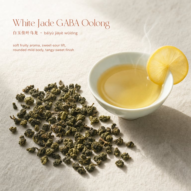 Oolong GABA giada bianca