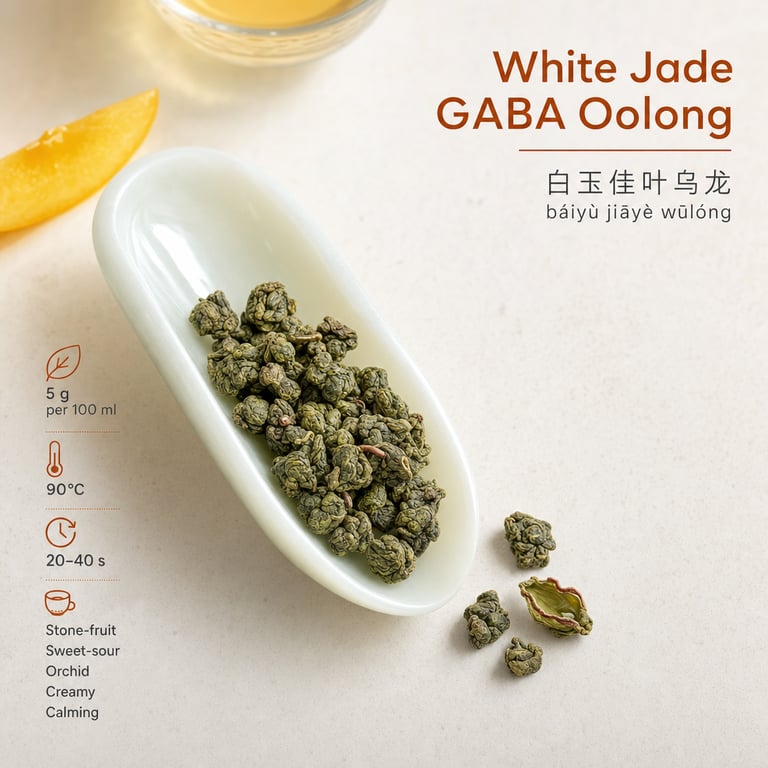Oolong GABA Jed Putih