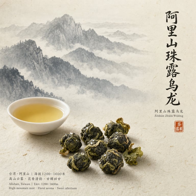 Ālǐshān zhū lù chá