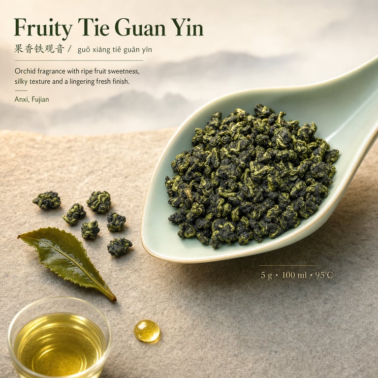 Ovocná Tie Guan Yin