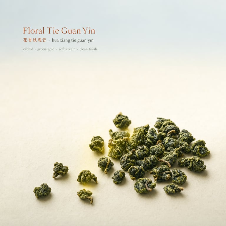 Blomstret Tie Guan Yin
