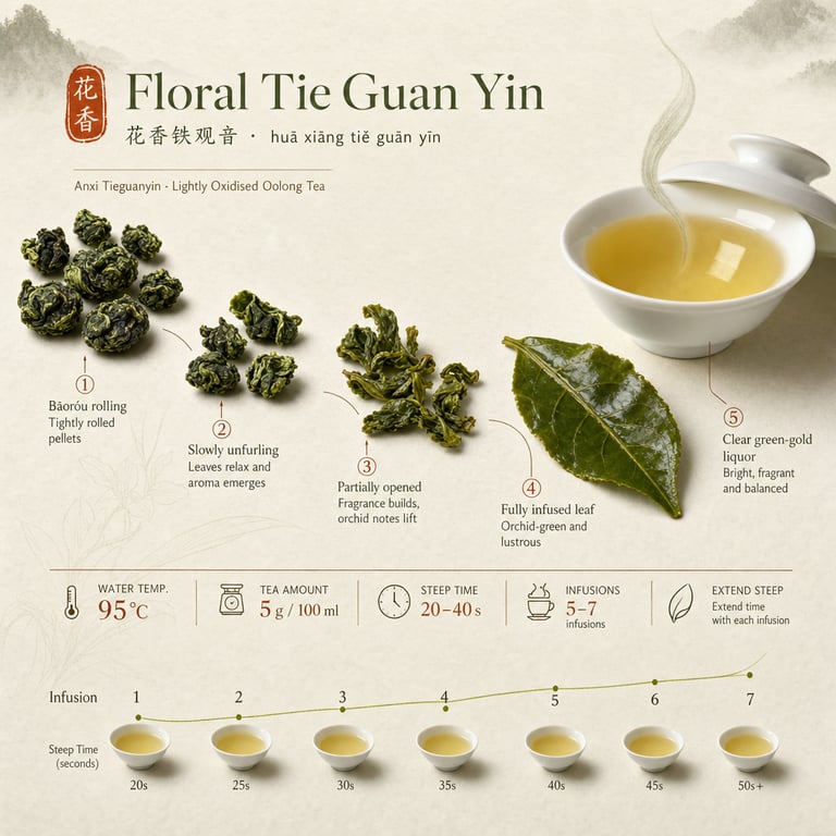 Tie Guan Yin Berbunga