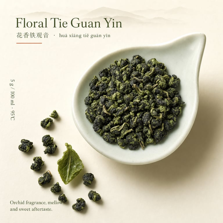 Gėliškas Tie Guan Yin