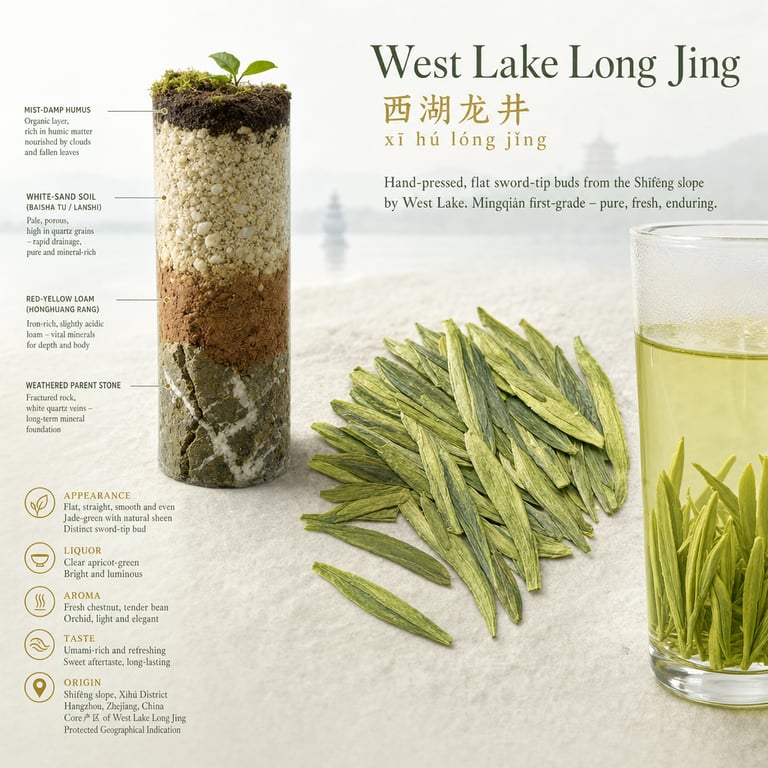 Long Jing del Lago del Oeste