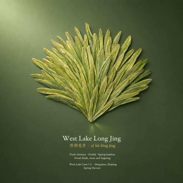 Long Jing del Lago del Oeste