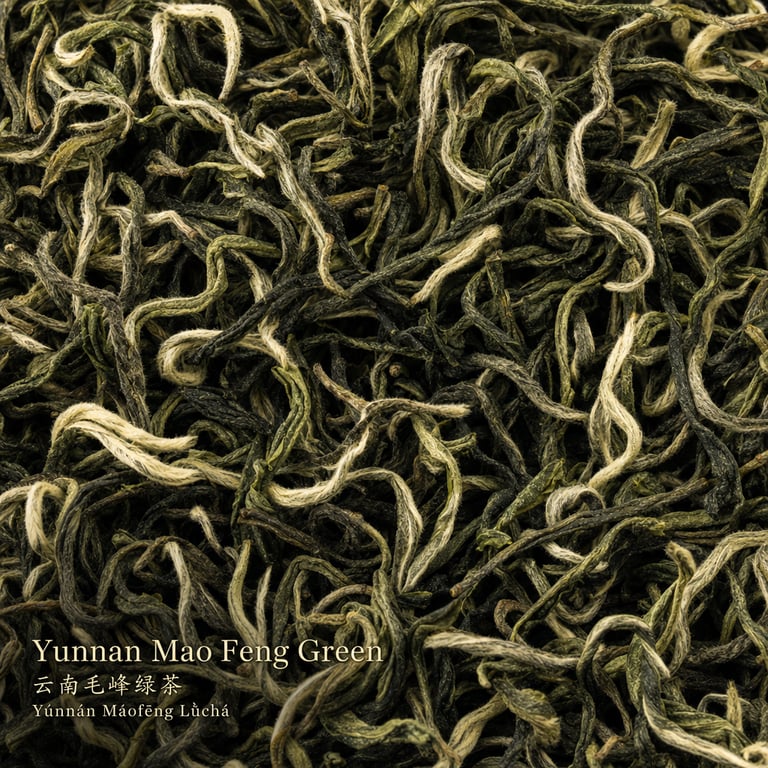 Yunnan Mao Feng žalioji arbata
