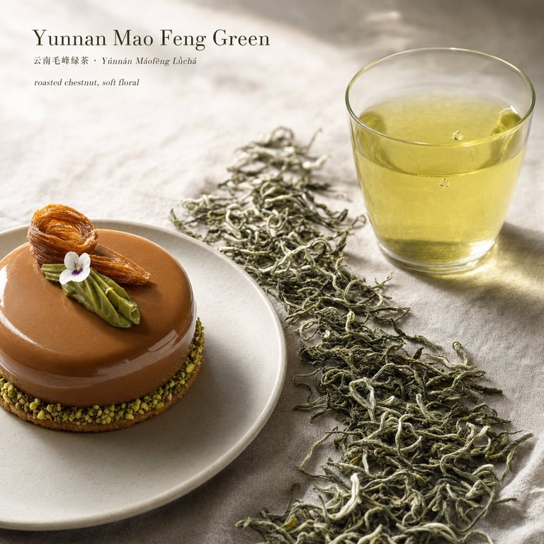 Yunnan Mao Feng Yaşıl Çayı